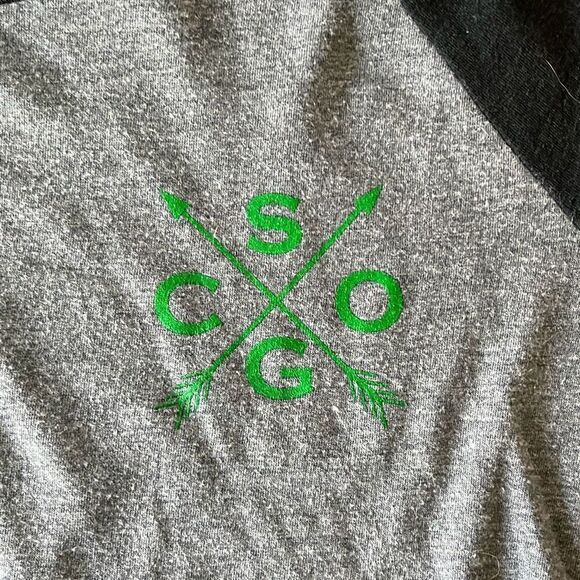 Christmas Boutique Women's Pineapple Christmas 3/4 Length Sleeve Tee - Picture 2 of 10